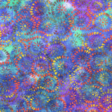 Tissu Coton Tie Dye Lilas - Ribes y Casals
