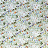 Tissu Coton Tropical Vert d'Eau - Ribes y Casals