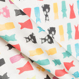Tissu Coton Robes Multicolore - Ribes y Casals