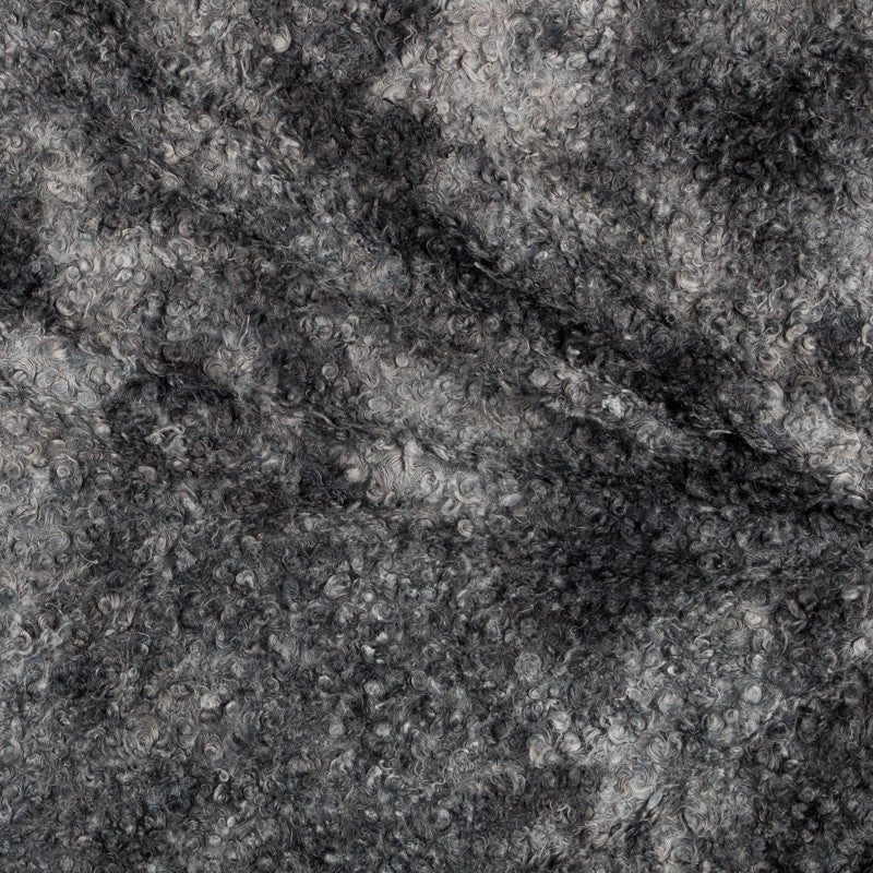 Tissu Tricoté Curly Gris - Ribes y Casals