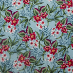 Bambula Viscose Fleur Turquoise - Ribes y Casals