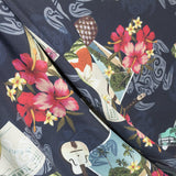 Tissu Maillot de Bain Beach Bleu Marine - Ribes y Casals
