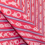 Tissu Maillot de Bain Noeuds Rouge - Ribes y Casals