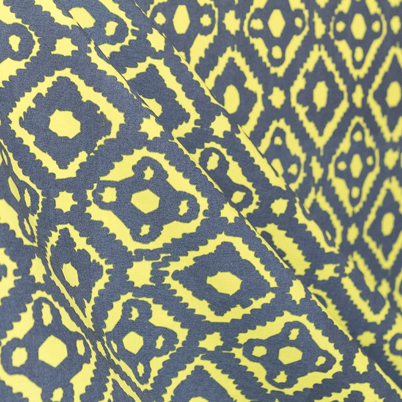 Tissu Maillot de Bain Losanges Jaune - Ribes y Casals