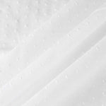 Tissu Baptiste Plumeti Brodé Blanc - Ribes y Casals