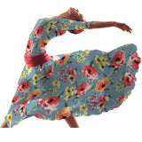 Tissu Biélastique Andalousie Baltique - Ribes y Casals