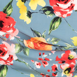 Tissu Biélastique Andalousie Baltique - Ribes y Casals