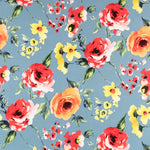 Tissu Biélastique Andalousie Baltique - Ribes y Casals