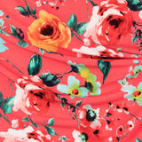 Tissu Biélastique Andalousie Rouge - Ribes y Casals