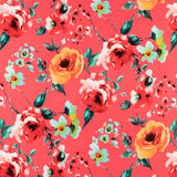 Tissu Biélastique Andalousie Rouge - Ribes y Casals