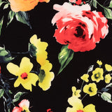 Tissu Biélastique Andalousie Noir - Ribes y Casals