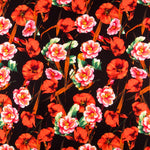 Tissu Biélastique Eden Noir - Ribes y Casals