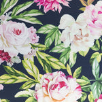 BI Stretch Fleurs Tropicales Marine - Ribes y Casals