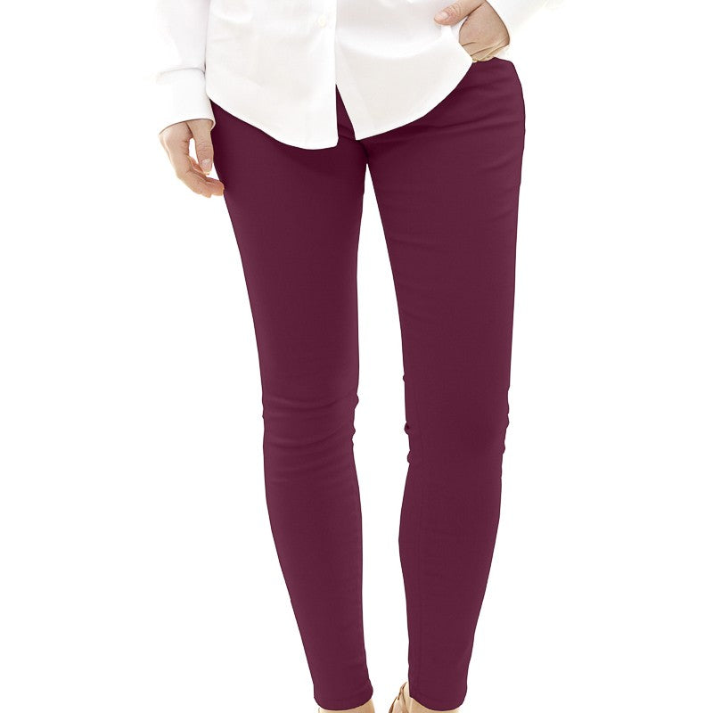 Tissu Sergé Élastique Grenat - Ribes y Casals