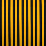 Crepe Bi-élastique Rayures Noir Jaune - Ribes y Casals