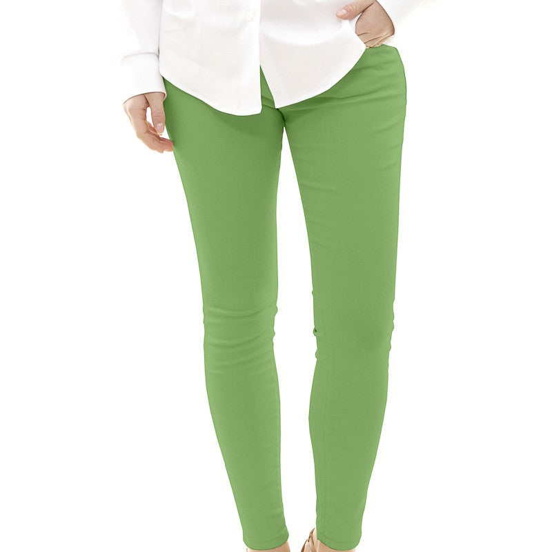 Tissu Sergé Élastique Vert Clair - Ribes y Casals