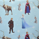 Tissu Black Out Frozen Bleu Celeste - Ribes y Casals
