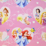 Tissu Black Out Princesses Disney Rose - Ribes y Casals