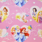 Tissu Black Out Princesses Disney Rose - Ribes y Casals