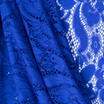 New Dentelle Élastique Bleu Électrique - Ribes y Casals