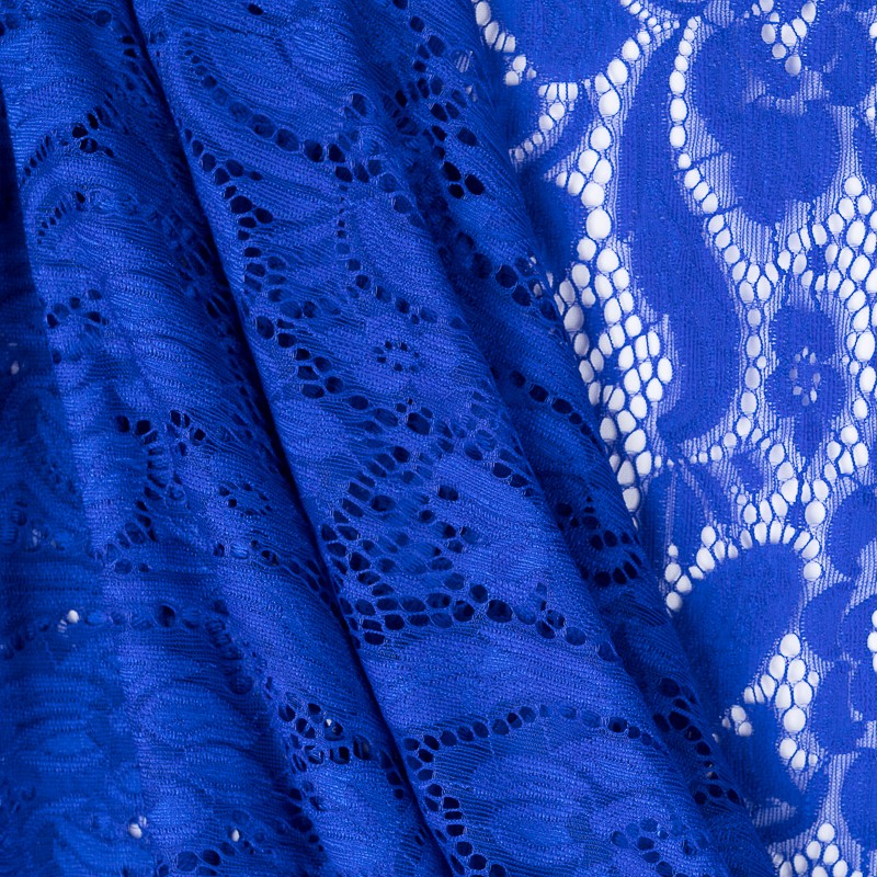 New Dentelle Élastique Bleu Électrique - Ribes y Casals
