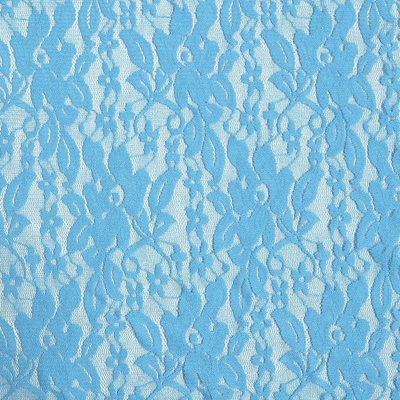 Tissu Dentelle Élastique Bleu - Ribes y Casals