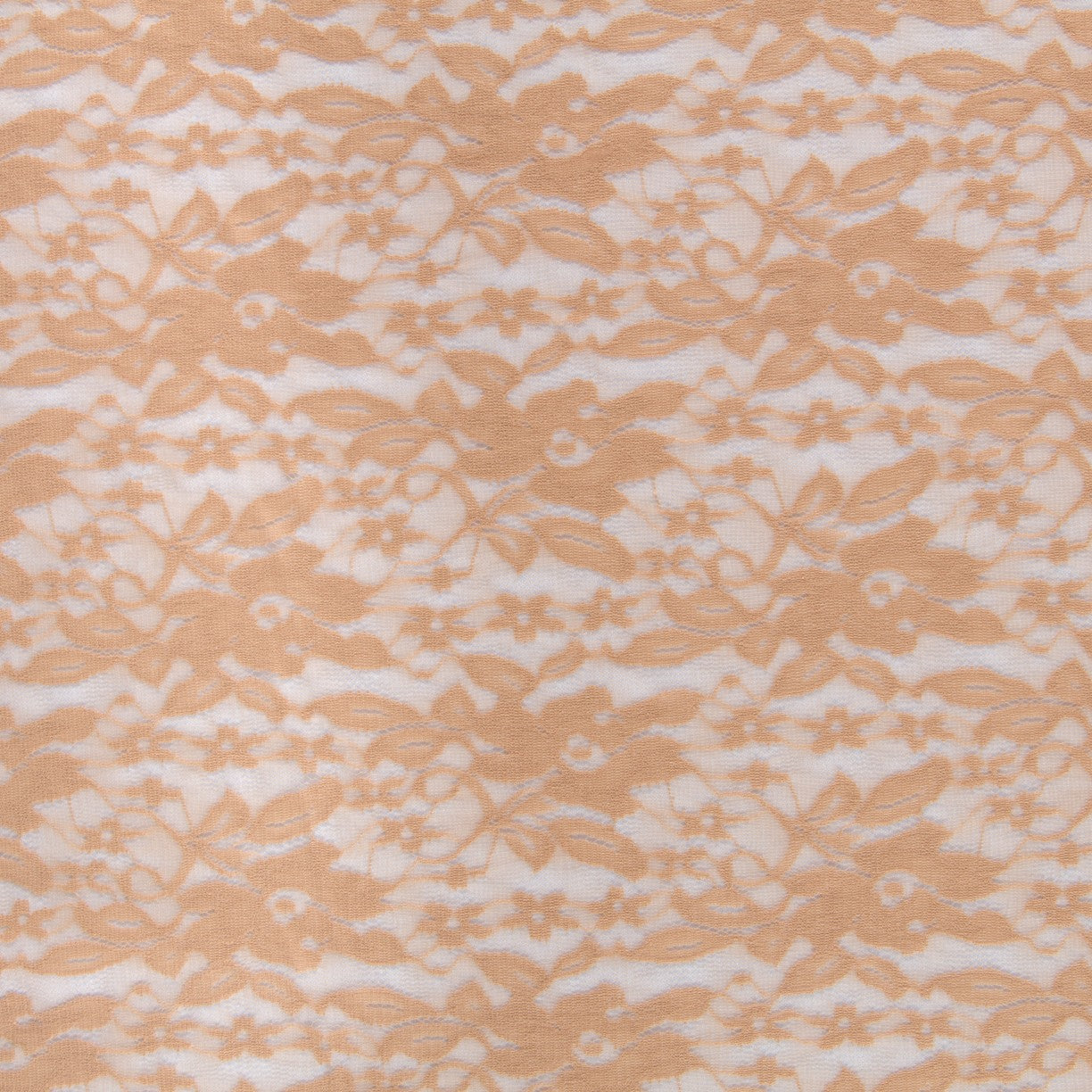 Tissu Dentelle Élastique Beige - Ribes y Casals