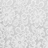 Dentelle Élastique Fleur Blanc - Ribes y Casals
