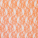 Tissu Dentelle Élastique Orange - Ribes y Casals