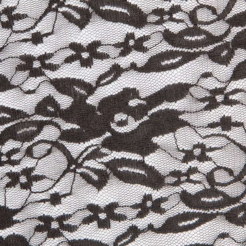 Tissu Dentelle Élastique Écru - Ribes y Casals