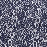 Dentelle New Rebrodé Bleu Marine - Ribes y Casals