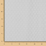 Tissu Broderie Anglaise Blanc Feuilles - Ribes y Casals