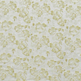 Tela Brocada Metal Flor Oro - Ribes y Casals