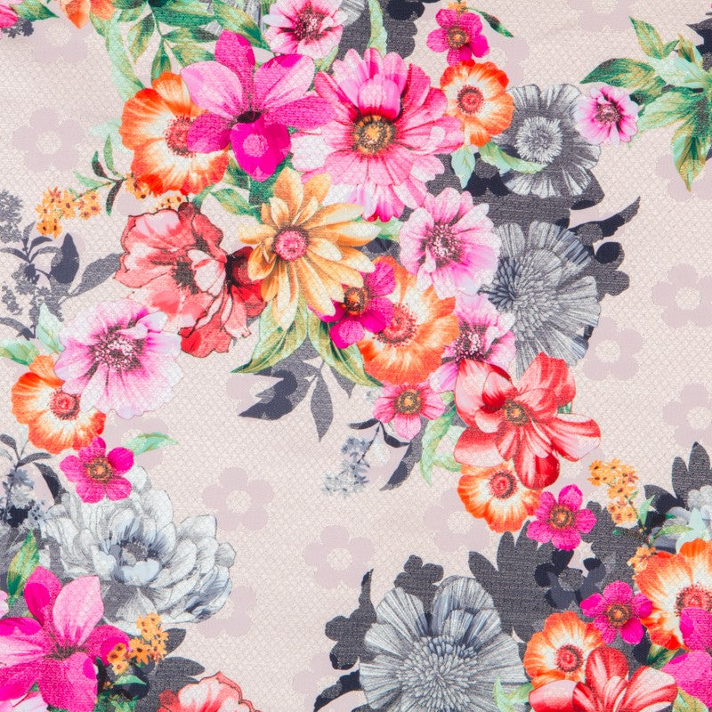 Tissu Brocard Damasco Floral - Ribes y Casals