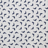 Tissu Chemise Dauphin Bleu Marine - Ribes y Casals