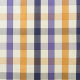 Tissu Chemise à Carreaux Lila Orange - Ribes y Casals