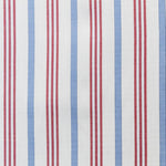 Tissu Chemise Rayures Rouge - Ribes y Casals