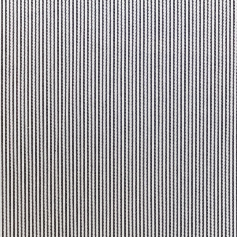 Tissu Campera 500 Rayures Noir - Ribes y Casals