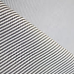 Tissu Campera 500 Rayures Noir - Ribes y Casals