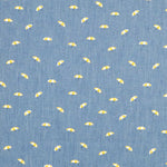 Tissu Chambray Parapluie Jaune - Ribes y Casals
