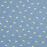 Tissu Chambray Parapluie Jaune - Ribes y Casals