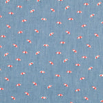 Tissu Chambray Parapluie Rouge - Ribes y Casals