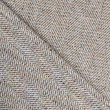 Tissu Cheviot Chevron Camel - Ribes y Casals