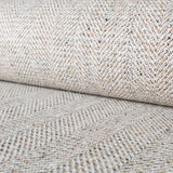 Tissu Cheviot Chevron Camel - Ribes y Casals