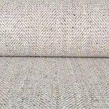 Tissu Cheviot Chevron Camel - Ribes y Casals