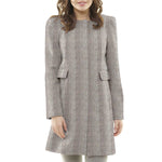 Tissu Cheviot Chevron Camel - Ribes y Casals