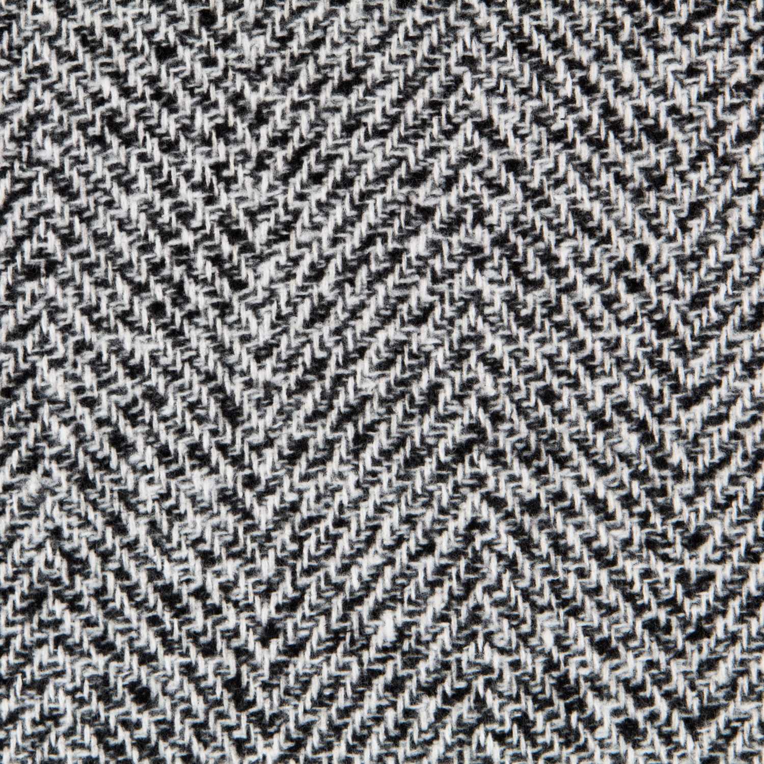 Tela Cheviot Espiga Negro - Ribes y Casals