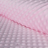 Tissu Coraline Jacquard Rose Bébé - Ribes y Casals