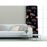 Tissu Rideaux Cars Noir - Ribes y Casals