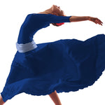 Tissu Crepe Bleu Électrique - Ribes y Casals